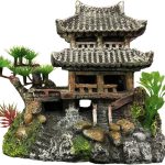 aquarium castle decoration