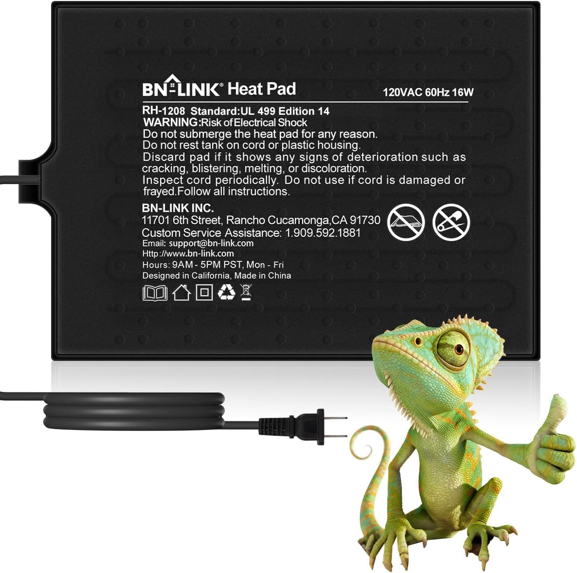 reptile heat setup