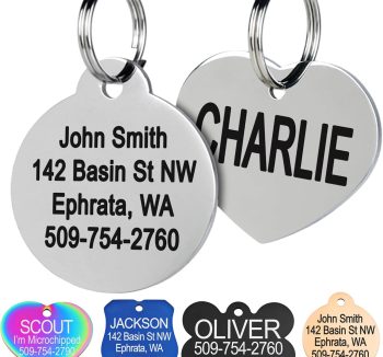 cat id tag personalized