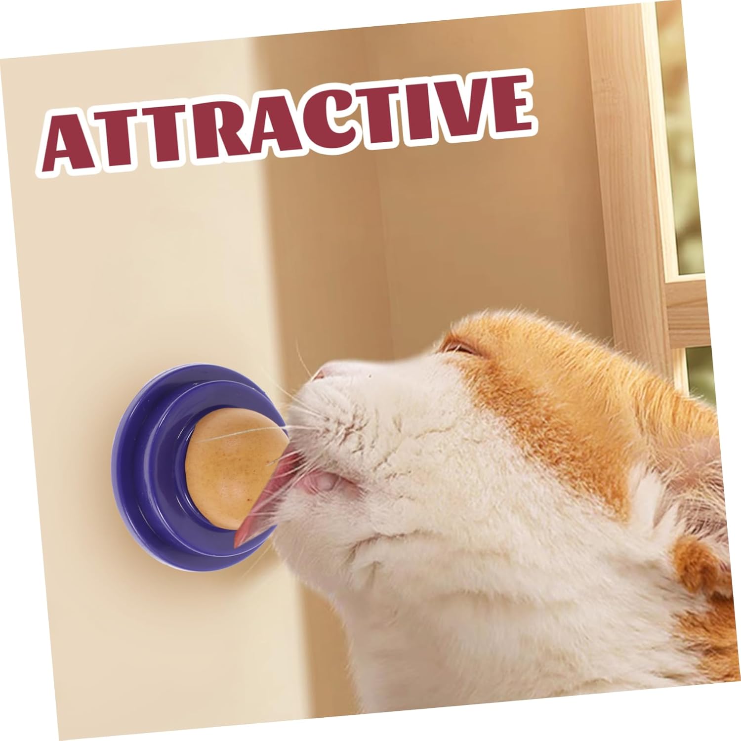 WOONEKY 2pcs Edible Catnip Sugar Energy Balls Licking Cat Treats for Cats Kittens Helps Digestion Hydration Nutrient-Rich Solid Nutrition Gel Deep-sea Glue Random Flavor - Happypetzone.online - Image 2