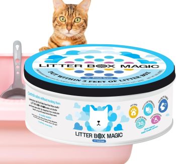 small pet litter odor remover