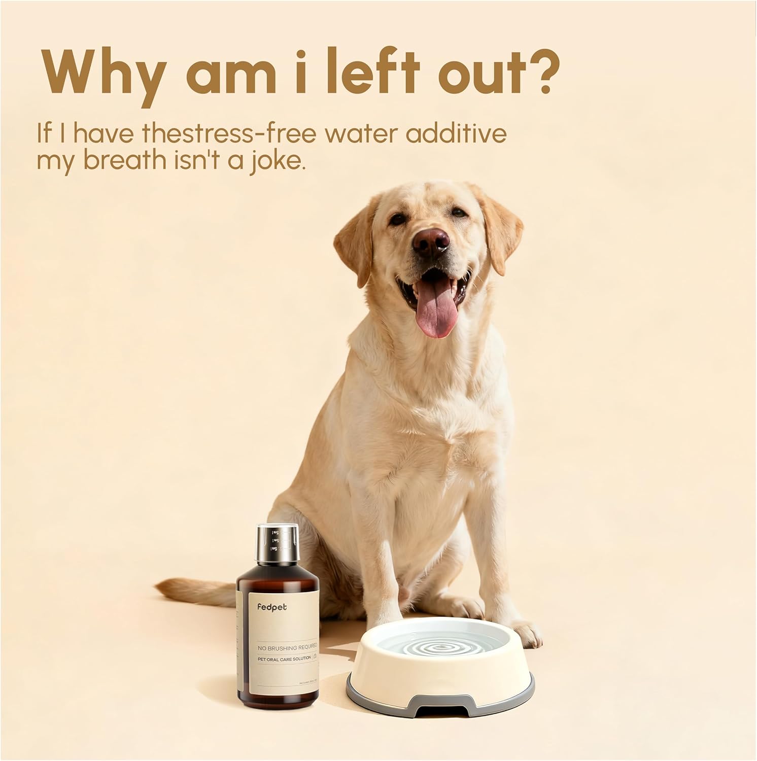 Advanced Probiotic Pet Dental Water Additive, Bio-Active Formula to Fight Oral Bacteria at The Source, Freshens Breath, Reduces Plaque & Tartar, Just Add to Water, Vet Recommended, 9.8 oz - Happypetzone.online - Image 8