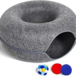 cat bed donut