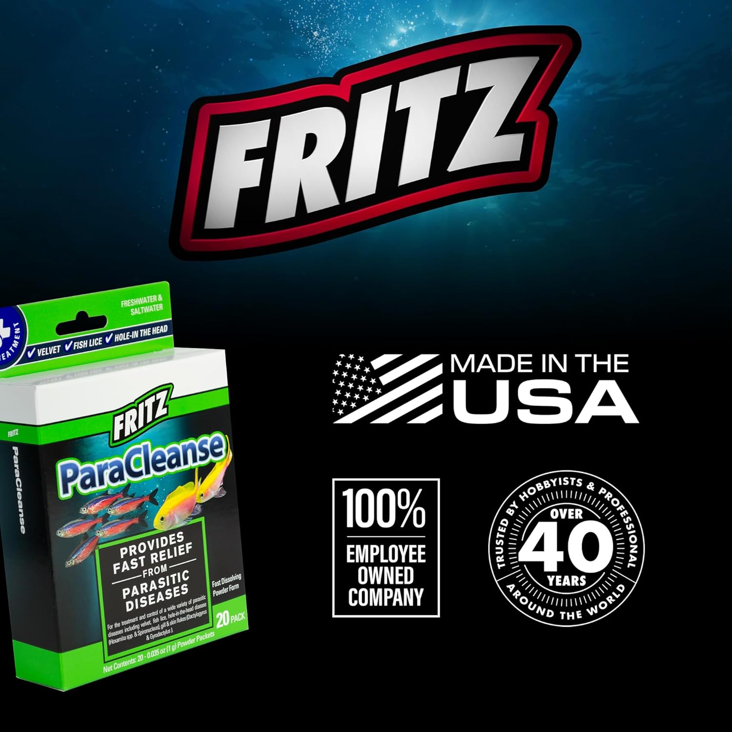 Fritz Aquatics ParaCleanse Provides Fast Relief from Parasitic Diseases (20-Count) - Happypetzone.online - Image 7