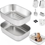 cat litter box easy clean