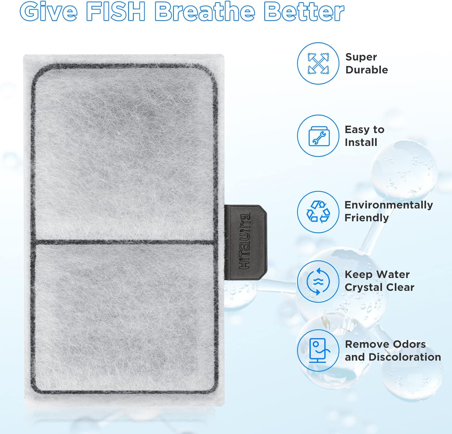 HiTauing 8 Pack EF-S Filter Cartridges for EF-S Element and BF5 BETTAFLO - Happypetzone.online - Image 2