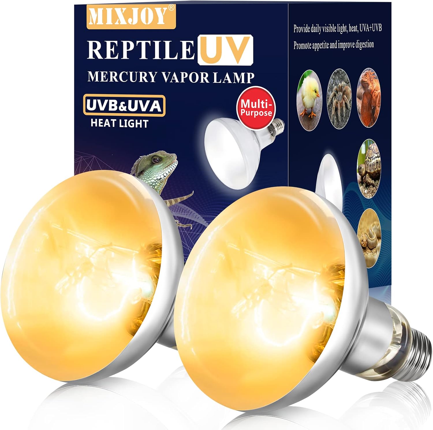 reptile heat bulb