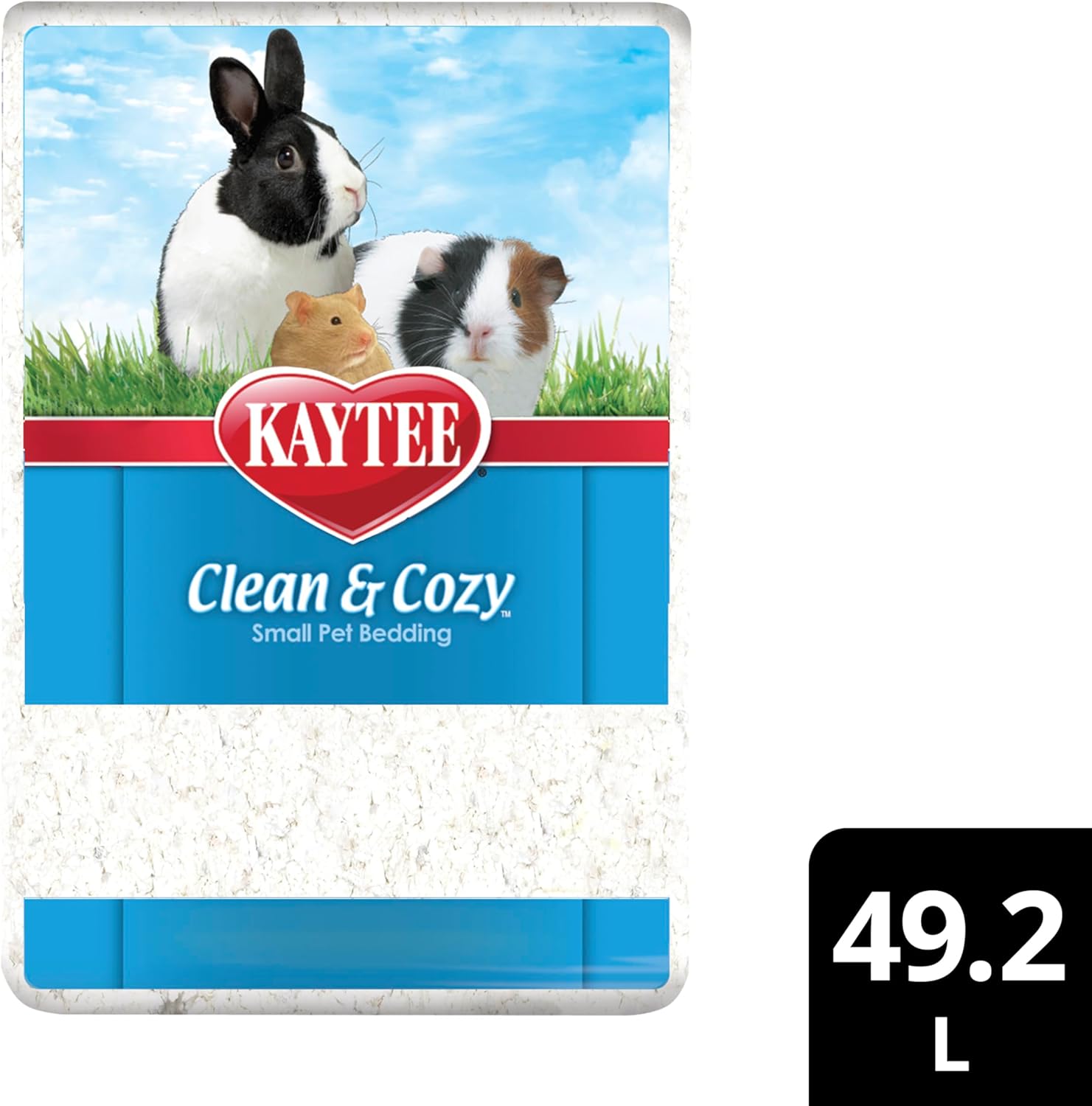 Kaytee Clean & Cozy White Paper Bedding, Made for Small Animals, 49.2 Liters - Happypetzone.online - Image 9