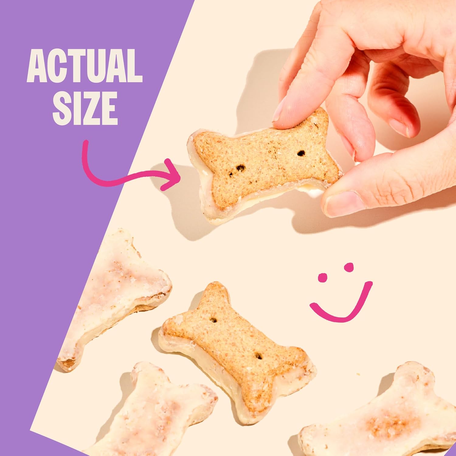 Wellness Old Mother Hubbard Milk Bar P'Nutty B-Day Party Dog Biscuits, Natural Treats, Peanut Butter Flavor with Birthday Icing, 10 oz Bag - Happypetzone.online - Image 5