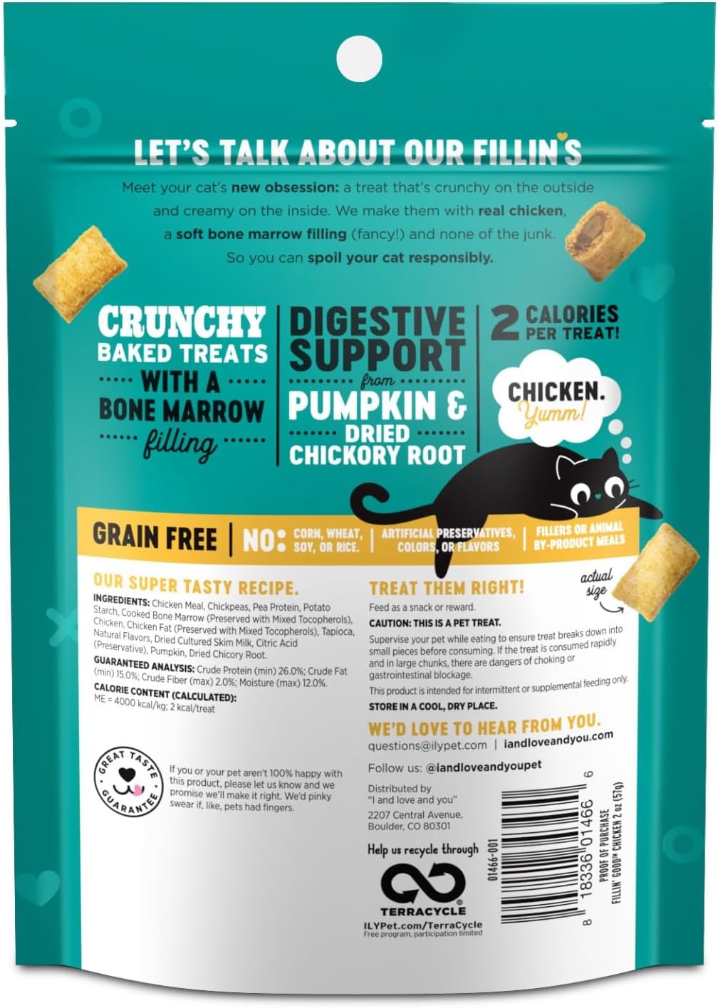 Fillin Good Chicken Flavor with Digestive Support 2 oz (Pack of 6) - Happypetzone.online - Image 2