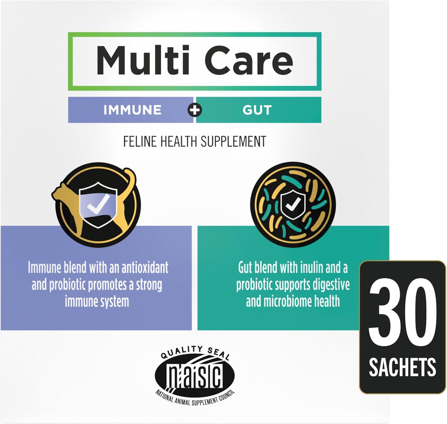 Purina Pro Plan Veterinary Cat Supplements Multi Care Feline Supplement – Digestive Probiotics for Cats – Immune Support Cat Supplement - 30 ct. Box - Happypetzone.online - Image 8