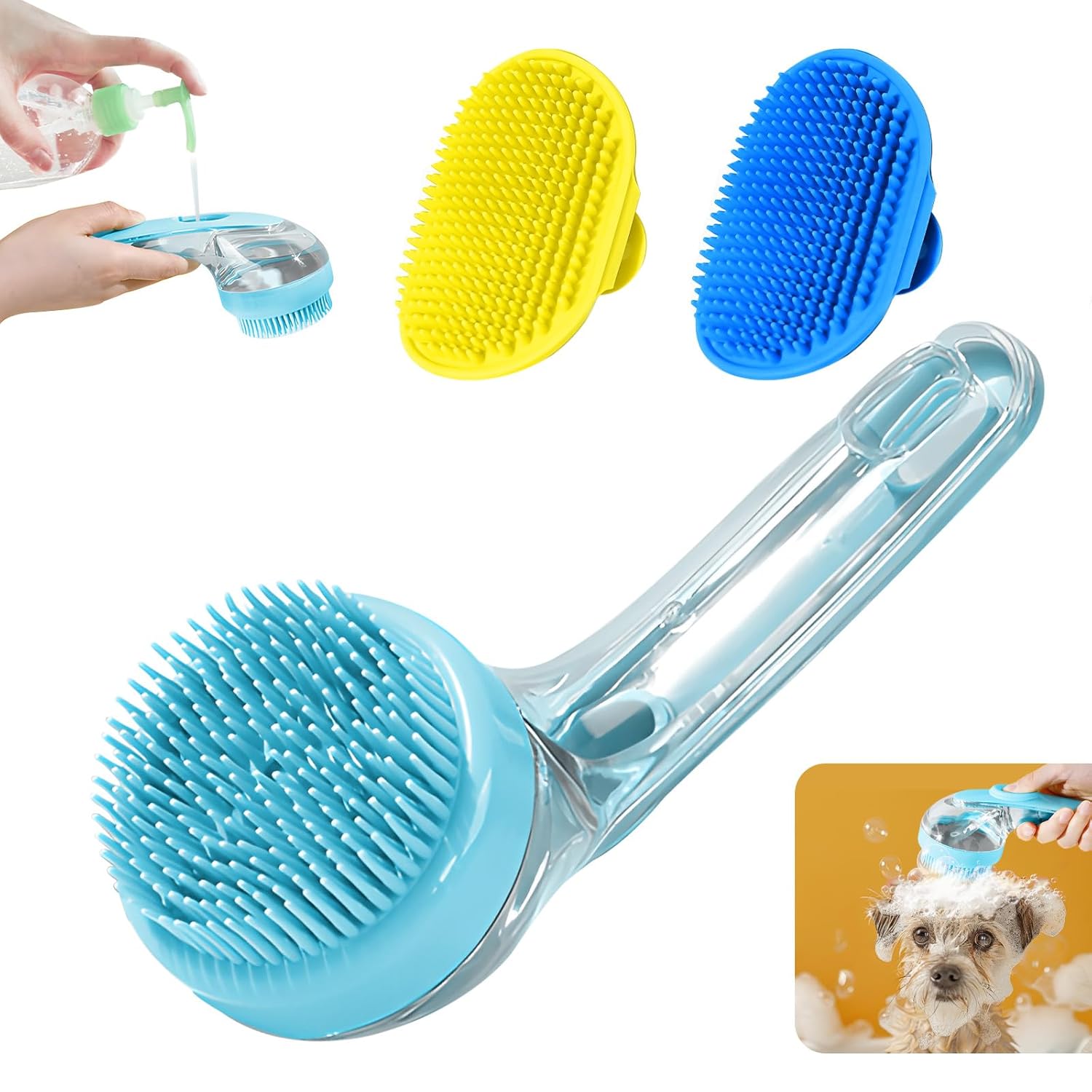 dog bath brush