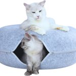 cat bed donut