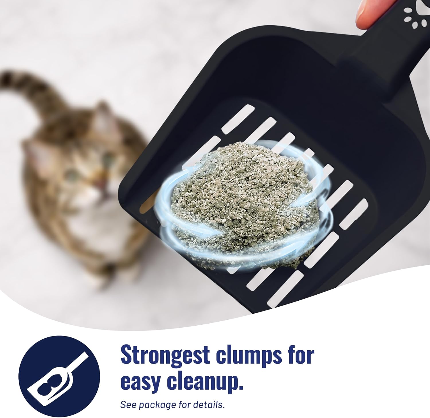 Cat's Pride Max Power: Bacterial Odor Control - Up to 10 Days of Powerful Odor Control - Strong Clumping - 99% Dust Free - Multi-Cat Litter, Scented, 15 Pounds - Happypetzone.online - Image 6