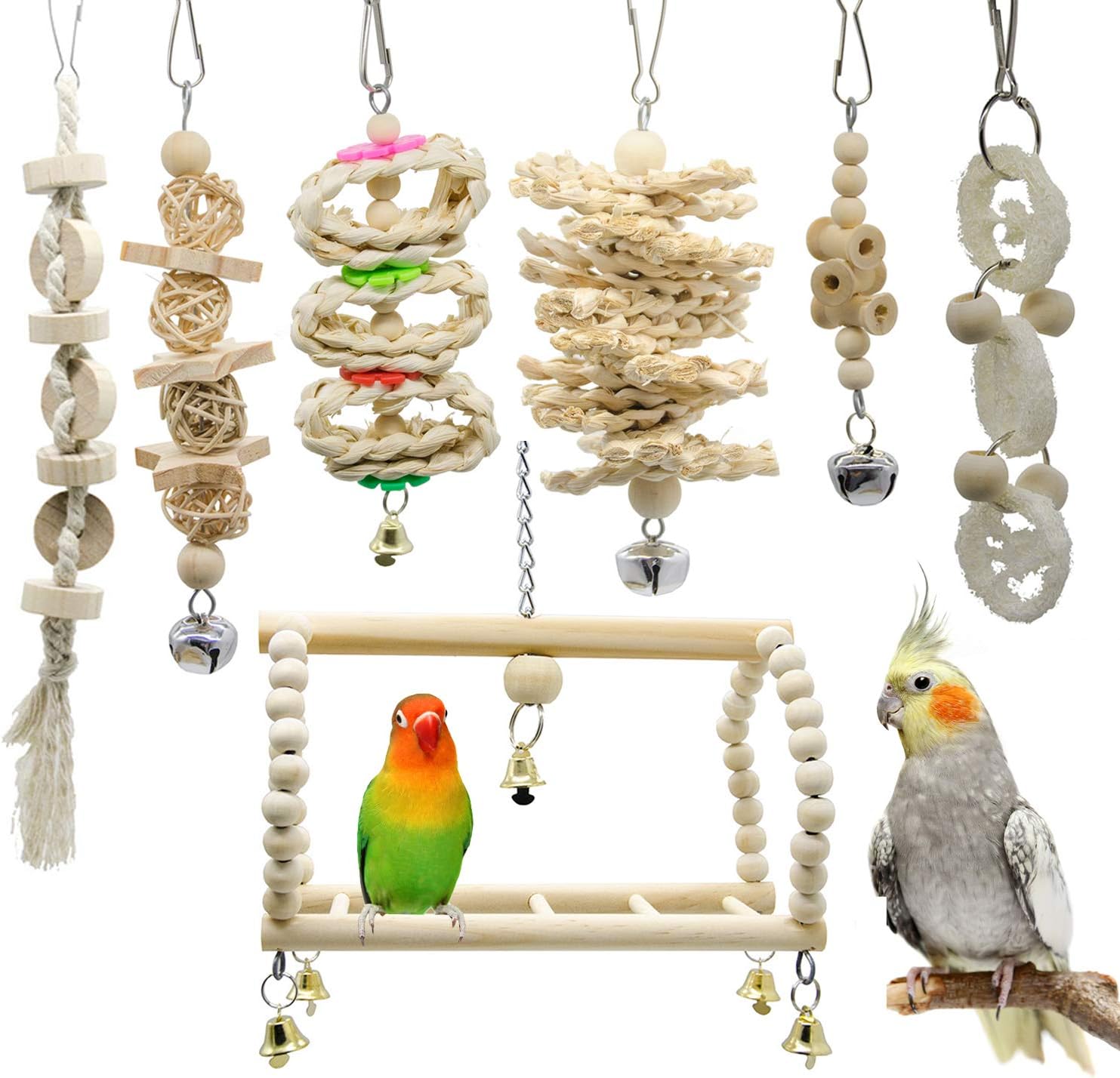 bird hanging swing