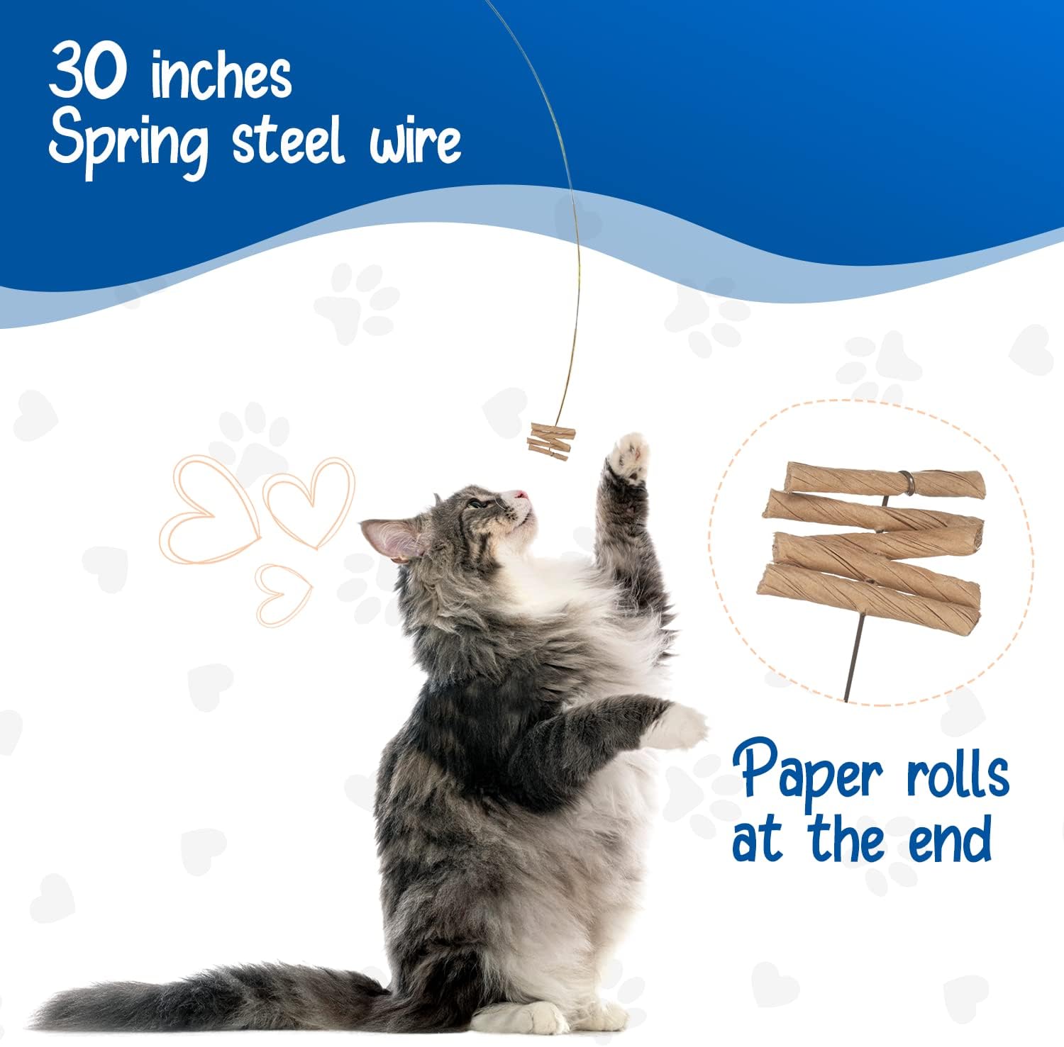 Cat Dancer Products 101 Interactive Cat Toy, Brown - Happypetzone.online - Image 5