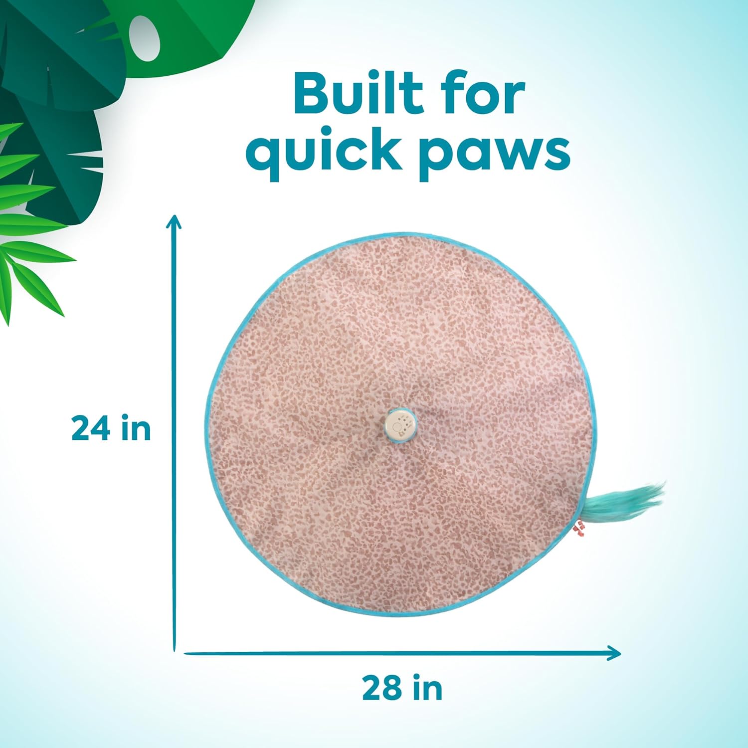 SmartyKat Hidden Hijinks Toy for Indoor Cats & Kittens, Electronic Interactive Motion Toy, Featuring Teaser Wand, Plus Replaceable Batteries Included - Happypetzone.online - Image 3