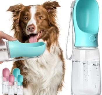dog travel water bottle