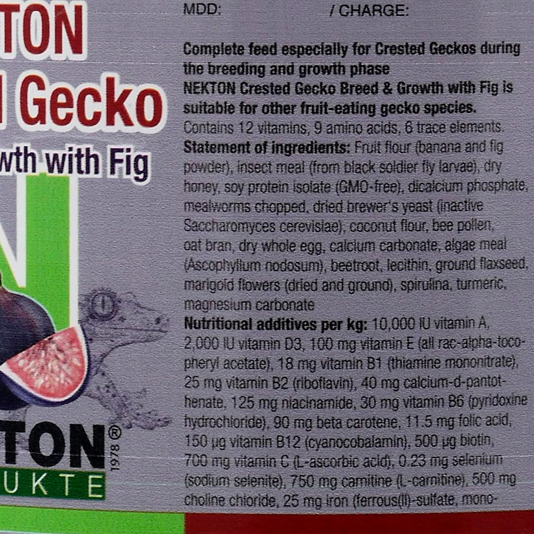 Nekton Crested Gecko Fig for Growth and Breeding 100g (3.53oz) - Happypetzone.online - Image 2
