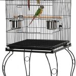 bird cage with stand