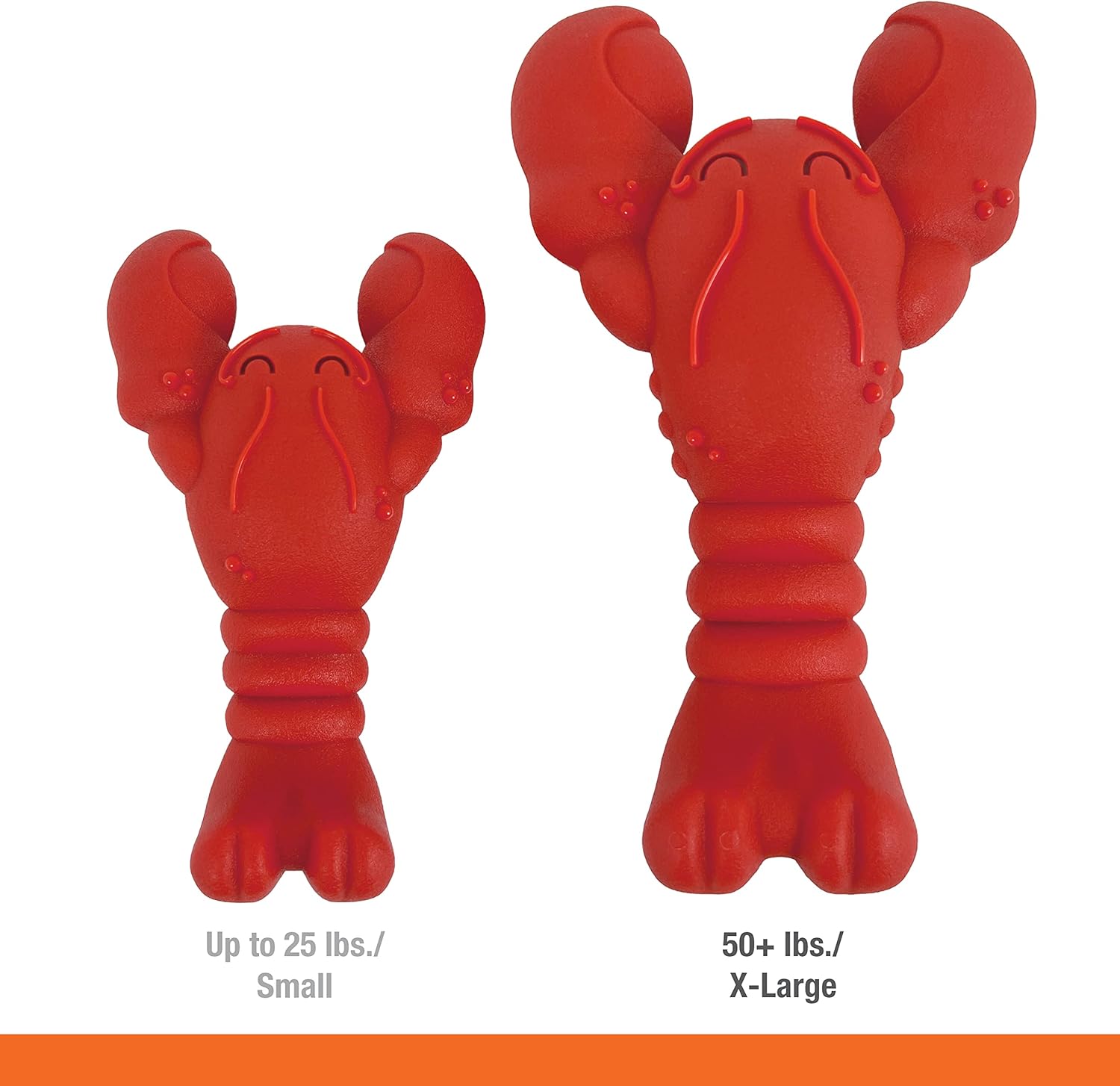 Nylabone Lobster Power Chew Toy for Dogs, Dog Toys for Aggressive Chewers, Filet Mignon Flavor, X-Large Dogs - 50+ lbs, 1 Count - Happypetzone.online - Image 7