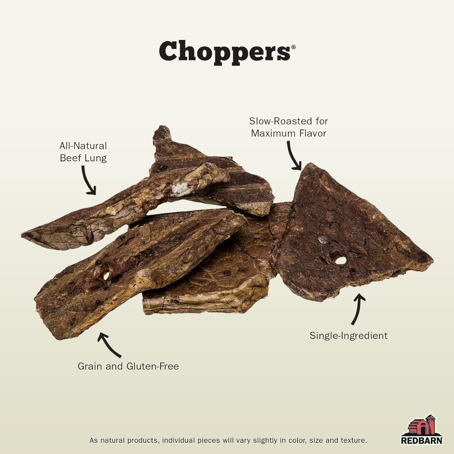 Redbarn Choppers 9oz (Case of 8 Bags) - Happypetzone.online - Image 2