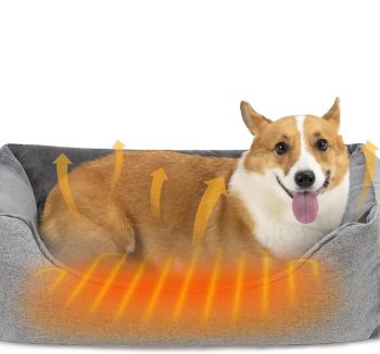 heated dog bed winter