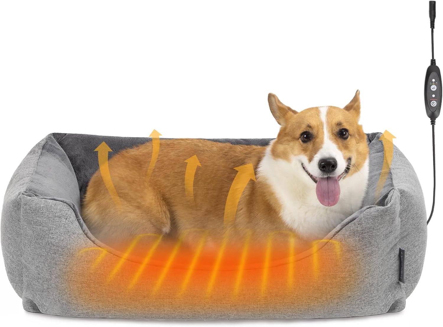 heated dog bed winter