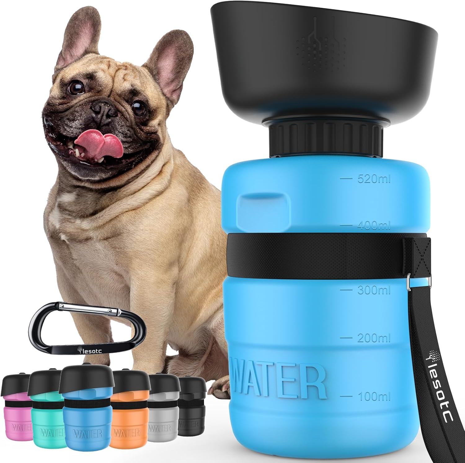 dog travel water bottle