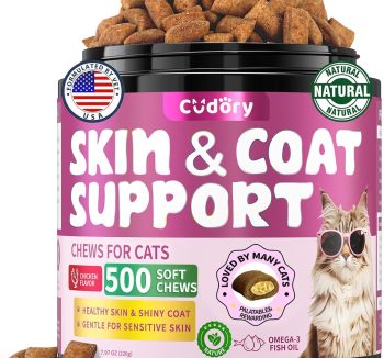 cat skin and coat supplement