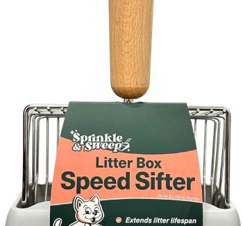 cat litter scoop metal