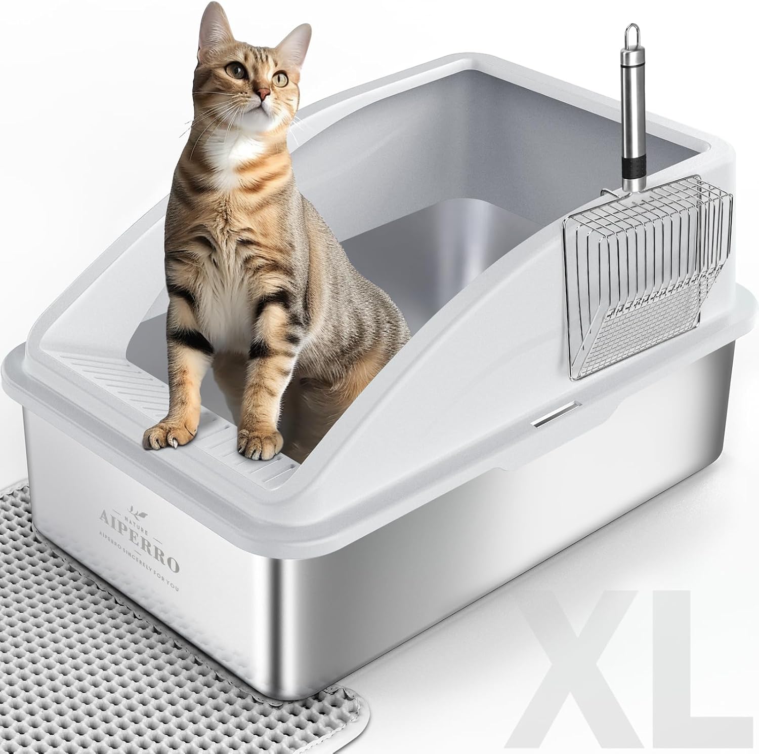 cat litter box easy clean