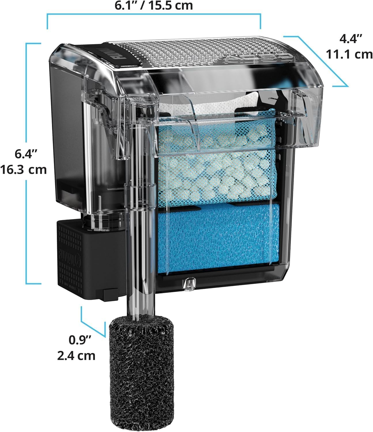AquaClear 30 Power Filter, Fish Tank Filter for 10- to 30-Gallon Aquariums - Happypetzone.online - Image 2