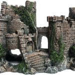 aquarium castle decoration