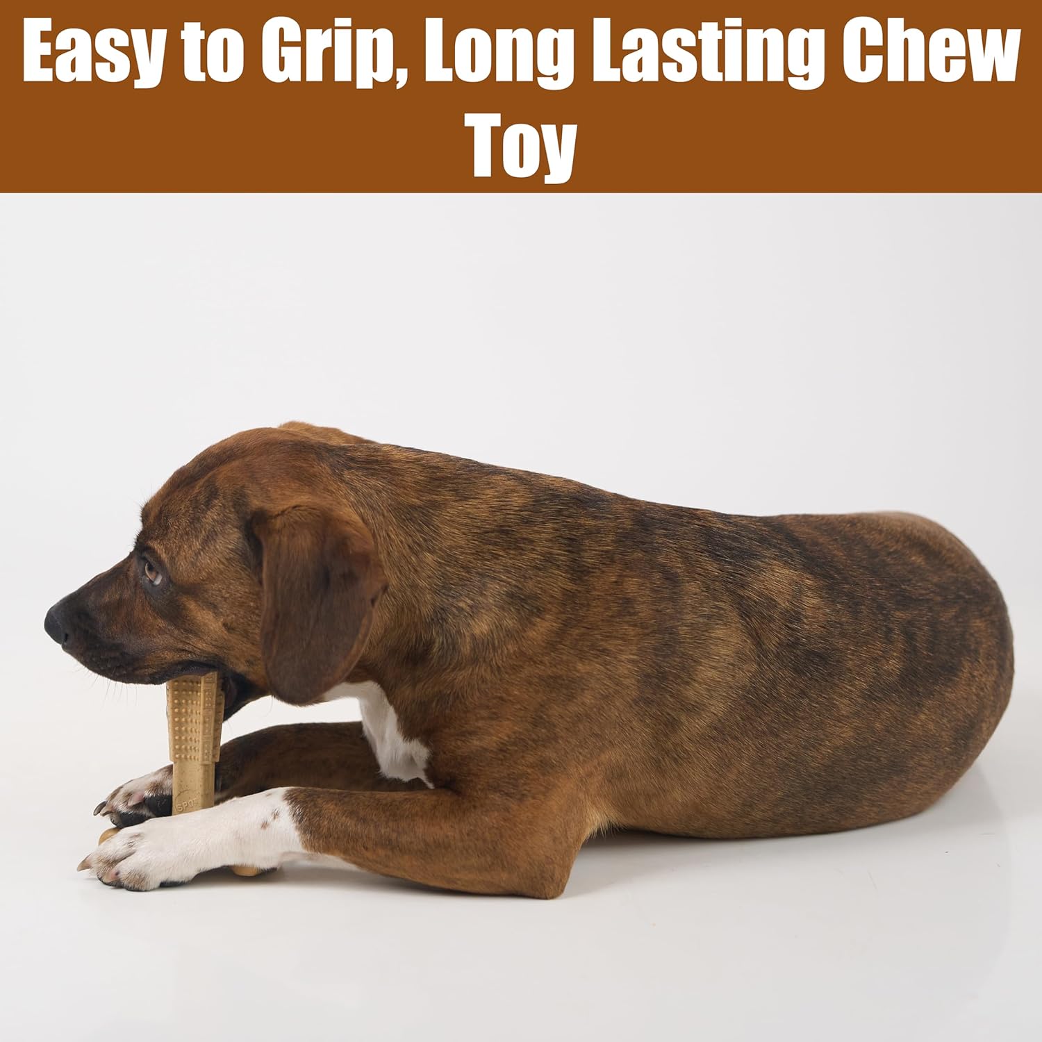 SPOT Bam-Bones Plus T-Bone Dog Chew Toy, Bamboo Fiber & Nylon, Chicken Flavor, Durable Non-Splintering Chew for Moderate to Aggressive Chewers, Dogs 30-60 lbs, 6 Inch - Happypetzone.online - Image 6