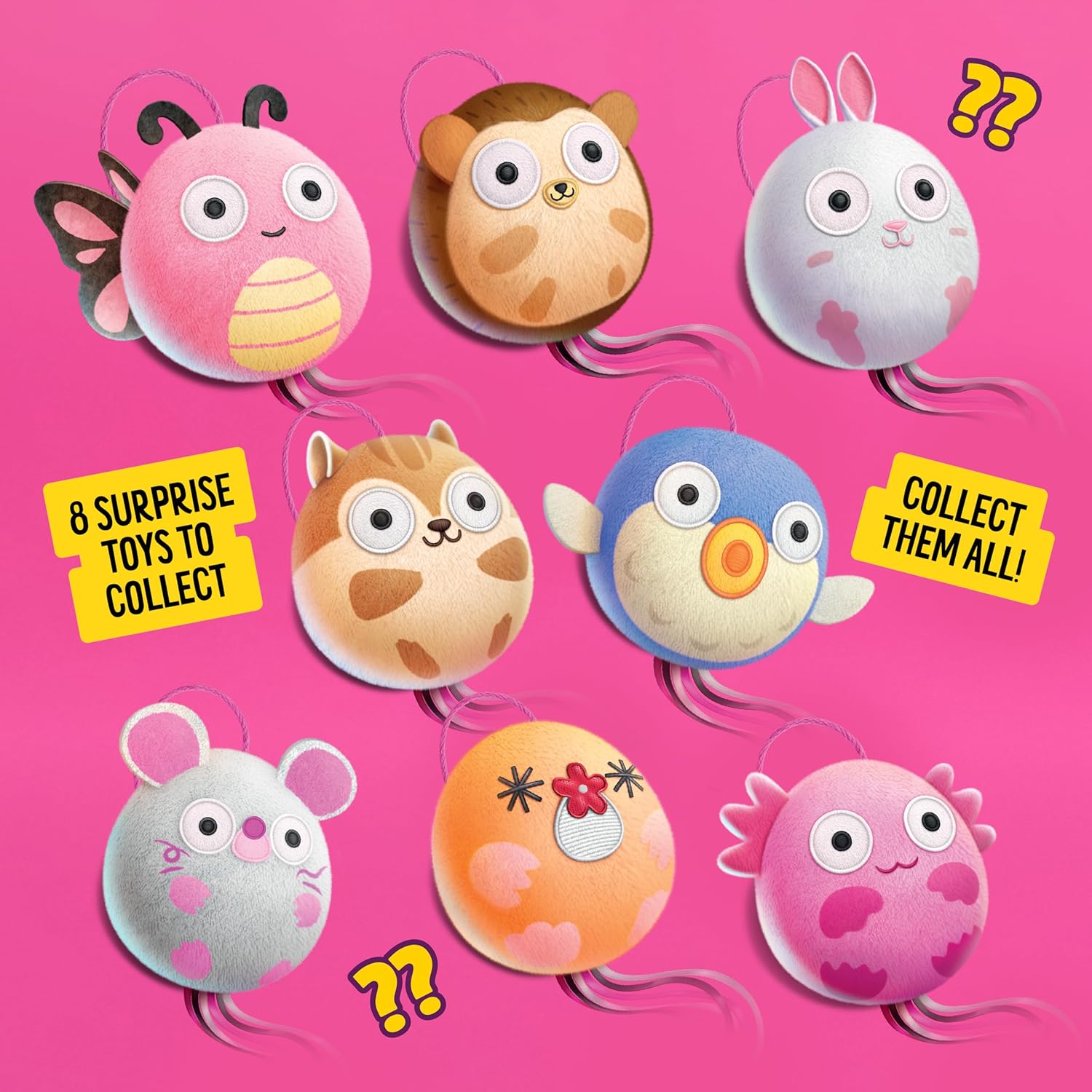 Bonkers Surprise Catnip Flavor Cat Treats, 60g Egg Case with Blind Box Cat Toy (1 of 8 Collectible Toys) - Happypetzone.online - Image 3