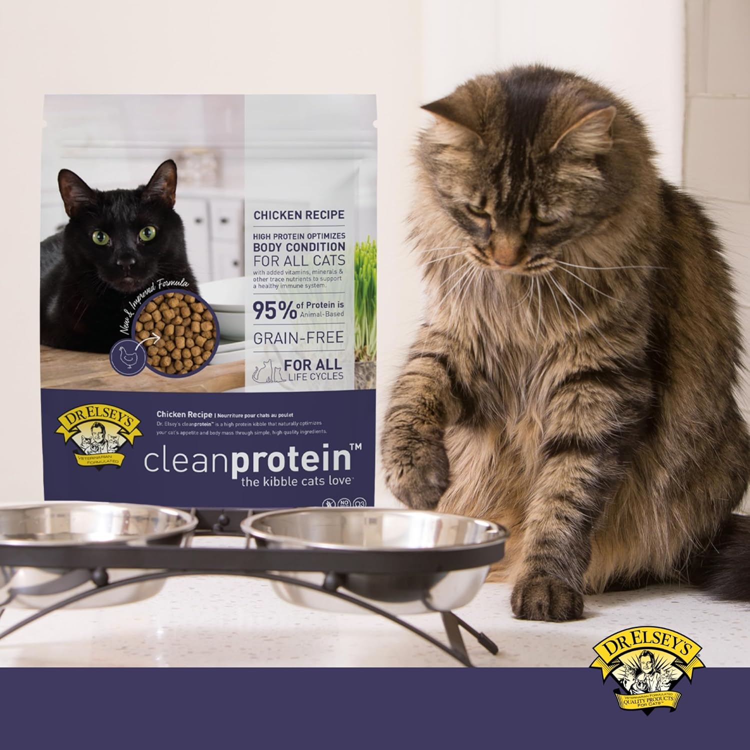 Dr. Elsey's Clean Protein Chicken Home Style Recipe All-Meat Pouch (Pack of 12) - Happypetzone.online - Image 5