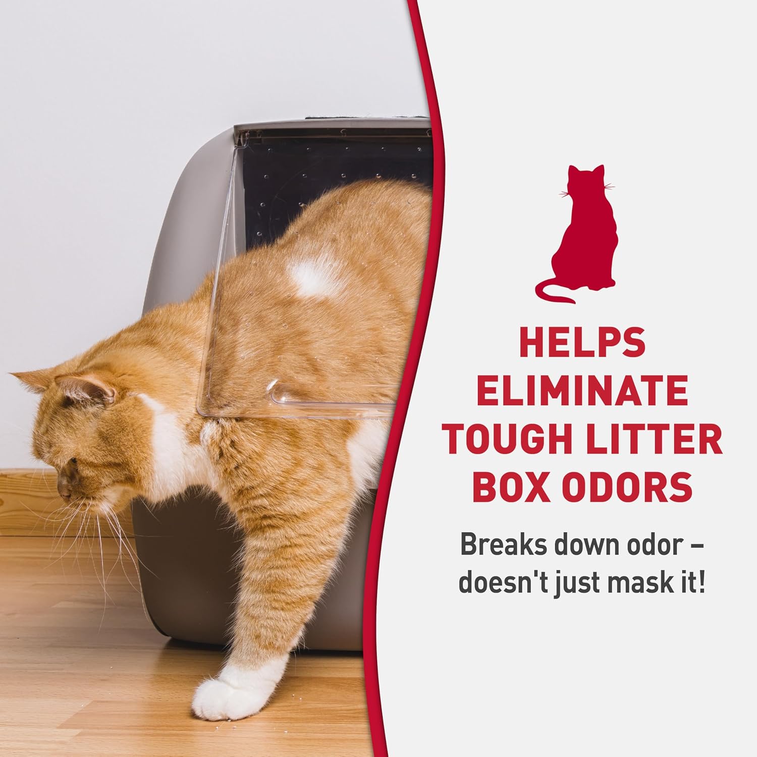 Nature's Miracle Litter Box Deodorizer, 20 Ounces, Litter Deodorizing Powder, Cat Odor Control Formula - Happypetzone.online - Image 2