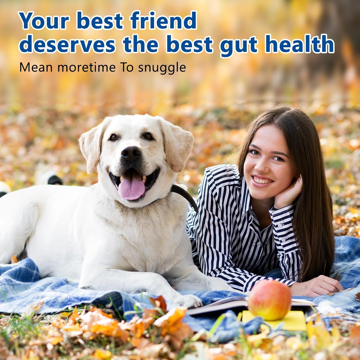 Dog Multivitamin, 40-in-1 Dog Vitamins and Supplements Chewable Contain Probiotics Omega-3 Glucosamine, Multivitamin for Dogs Skin Coat Heart Joint Liver Brain Eyes Immune Support (110ct) - Happypetzone.online - Image 5