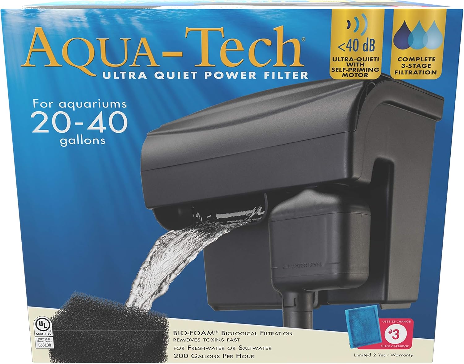 fish tank filter quiet