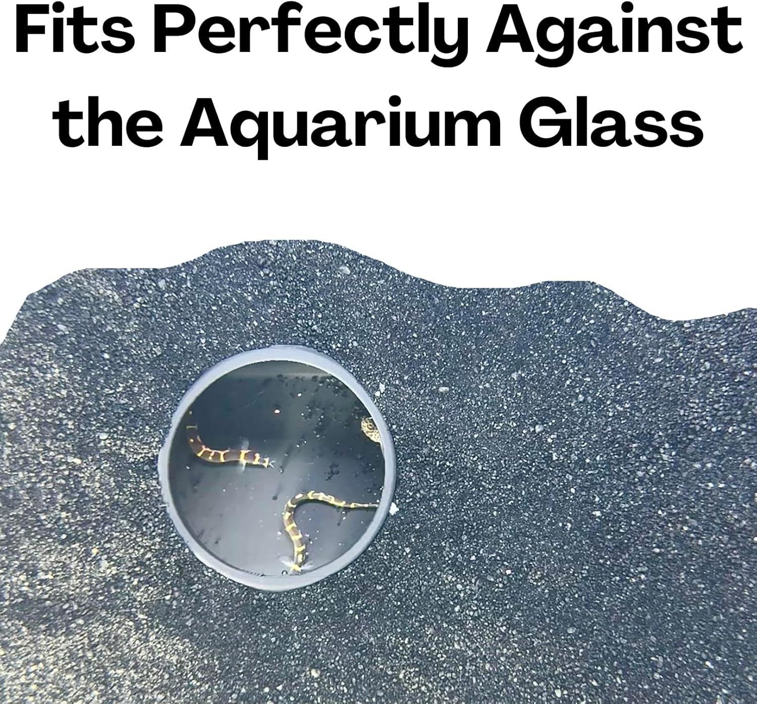 Aquarium Underground Tunnel Cave Natural Curve | Viewing Fish & Shrimp Under Gravel Tunnel | Fish Tank Decor Decoration Hideout Perfect for Corydora Catfish, Kuhli Loach, Clown Loach, Pleco - Happypetzone.online - Image 6
