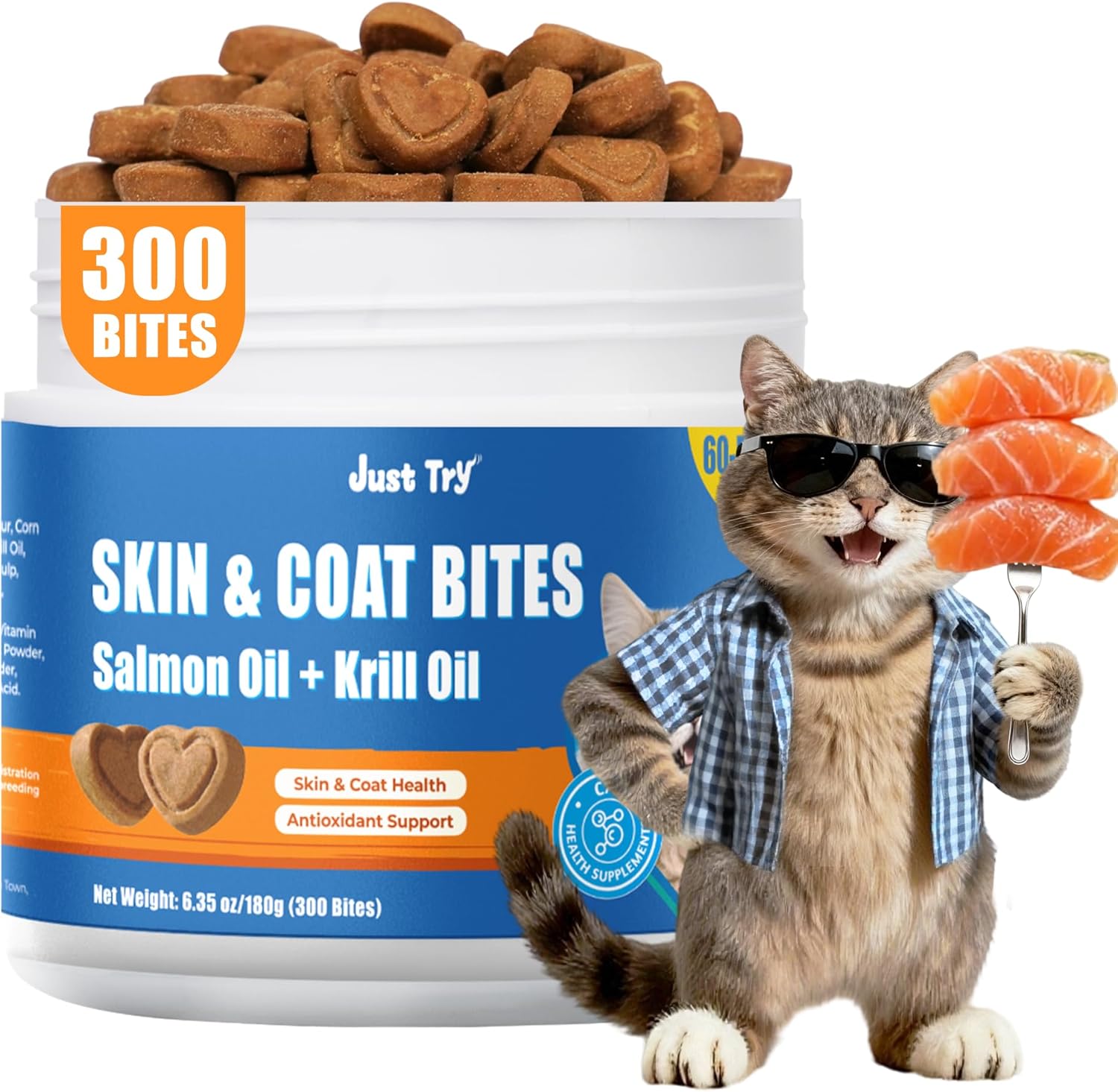 cat skin and coat supplement
