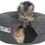 cat bed donut