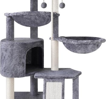 cat tree with hammock