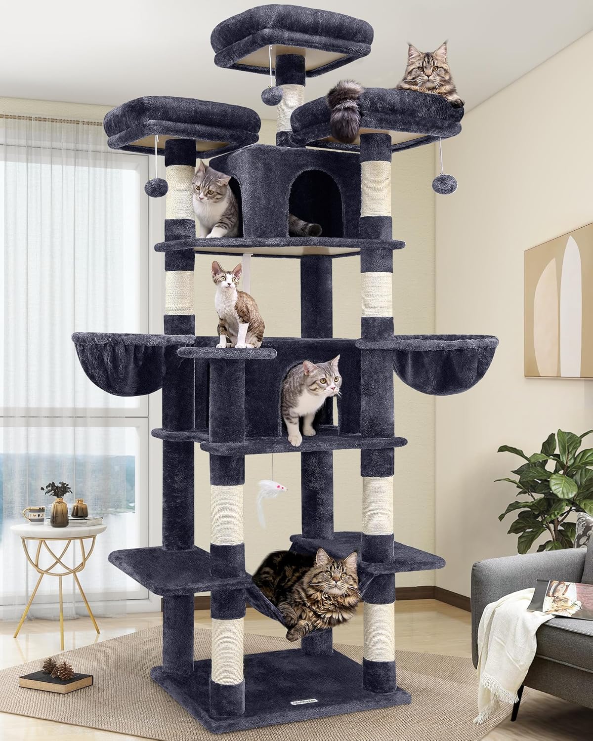 cat tree for multiple cats