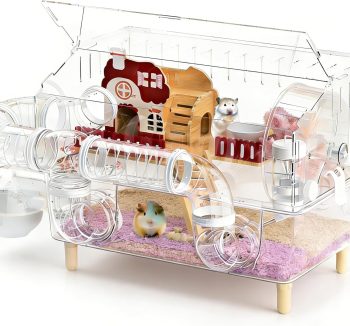 hamster cage with tubes