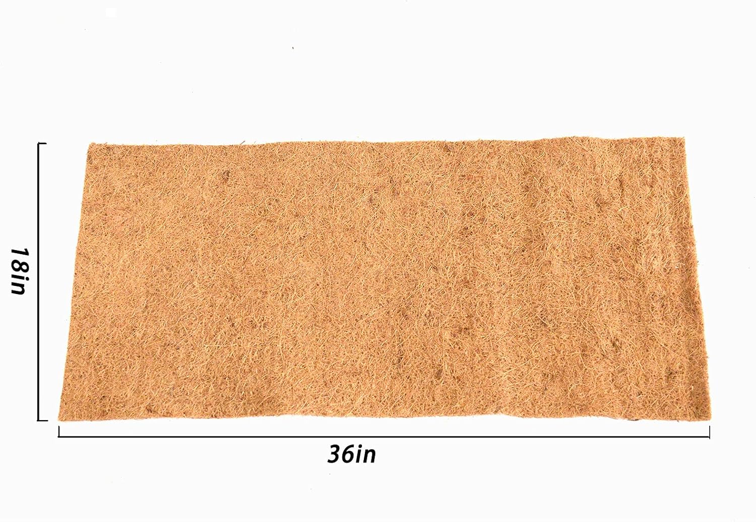 Reptile Carpet Natural Coconut Fiber, 36" x 18" Tortoise Carpet Mat for Pet Terrarium Liner, Reptile Bedding Supplies for Lizard, Snake, Chameleon, Turtle, Bearded Dragon - Happypetzone.online - Image 3