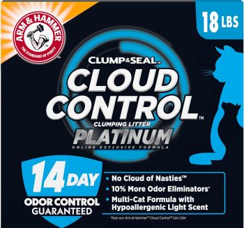 cat litter dust free