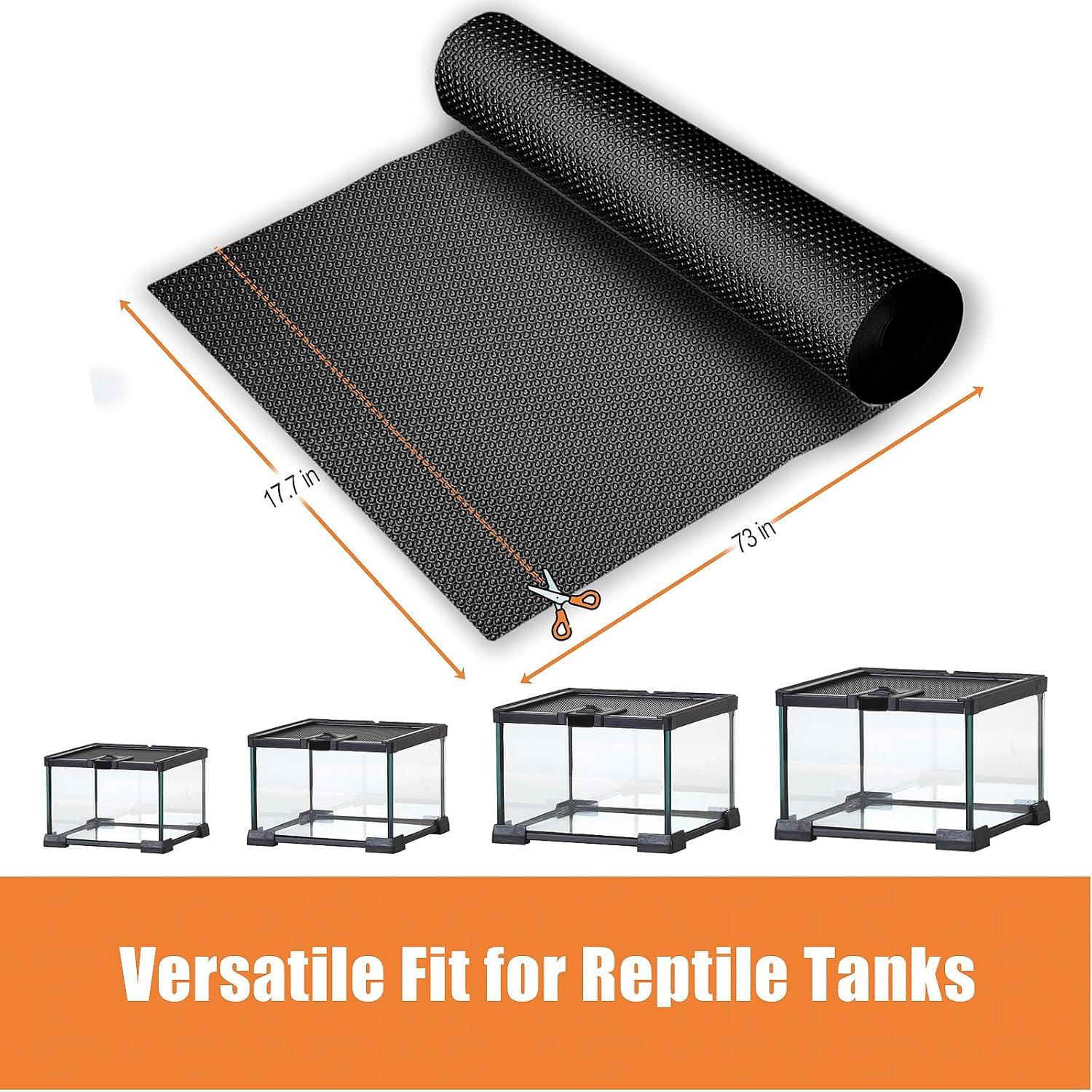 Bearded Dragon Tank Accessories, Reptile Terrarium Liner, Bearded Dragon Substrate Bedding for 40 Gallon 50 Gallon 75 Gallon Reptile Tank - Happypetzone.online - Image 4