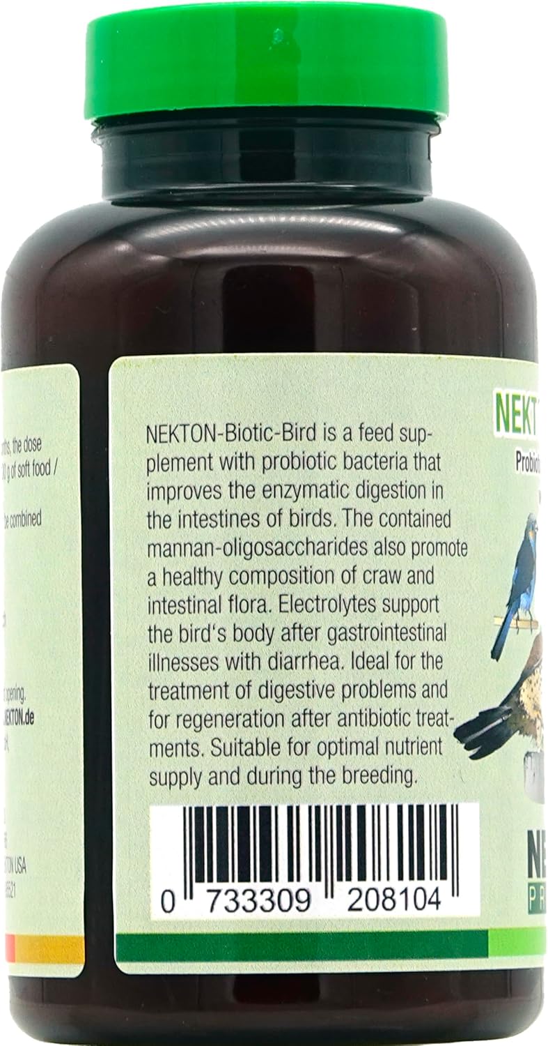 Nekton-Biotic-Bird Probiotic for Birds 100g, (3.5oz) - Happypetzone.online - Image 4